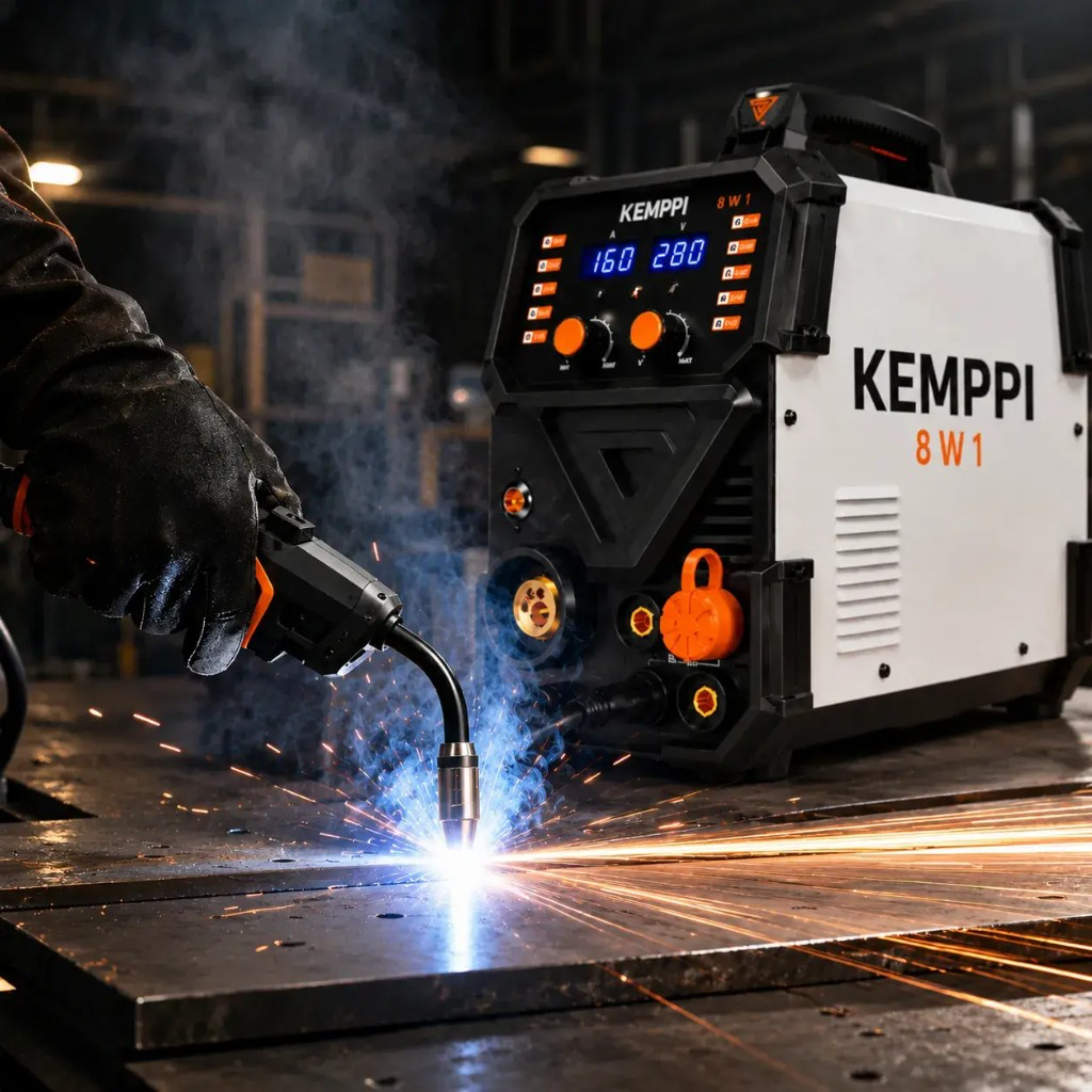 Kemppi czyste spoiny i automatyczna regulacja