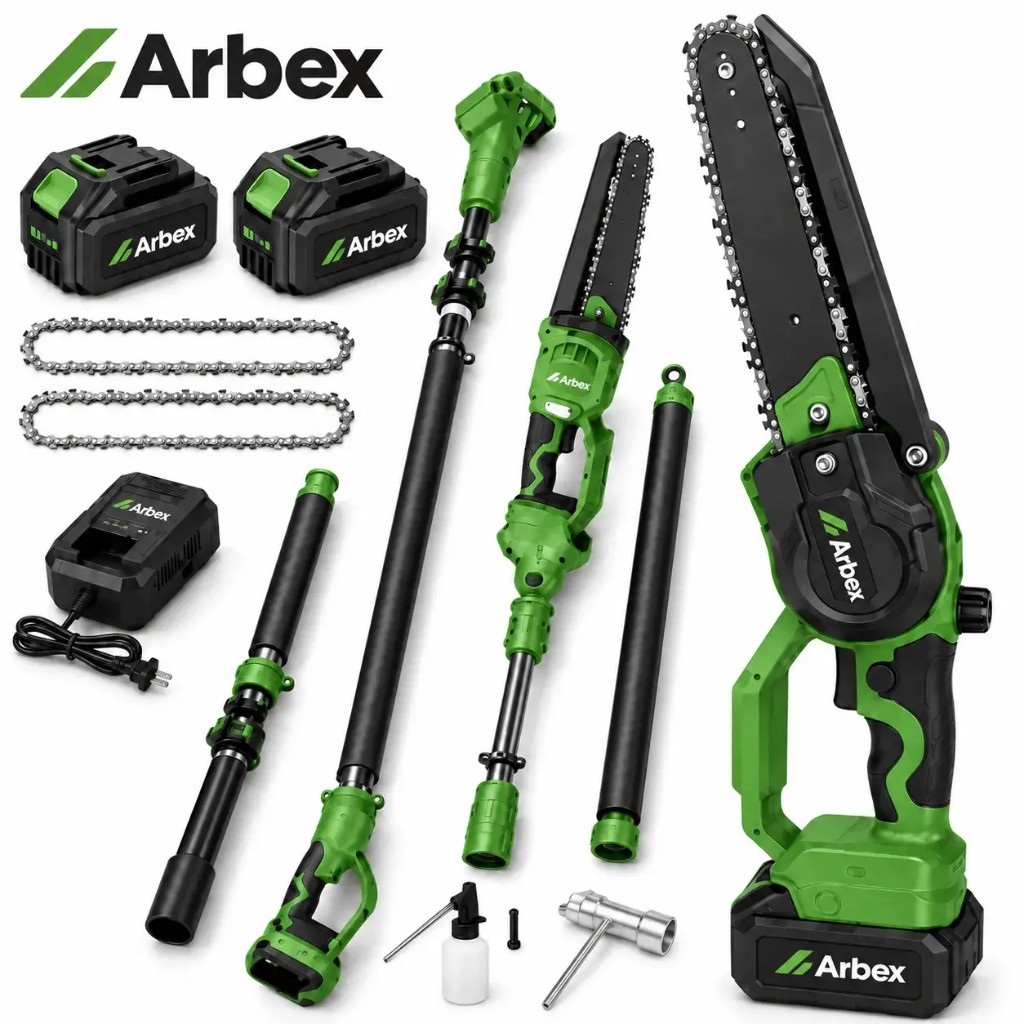 Arbex™ ηλεκτρικό τηλεσκοπικό αλυσοπρίονο 2 σε 1